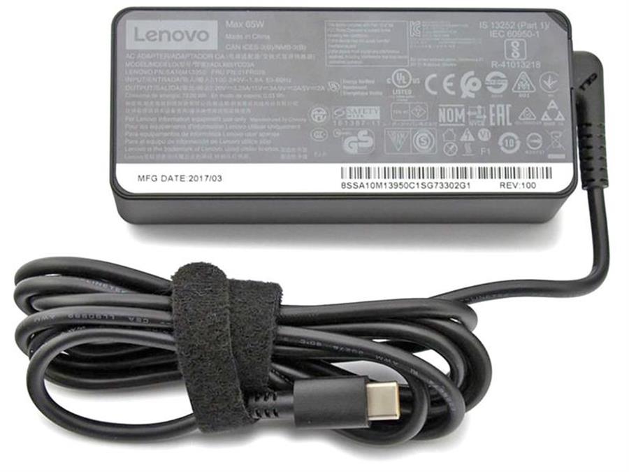 Cargador Lenovo Usb C Type 20v 3.25a 65w Con C/power